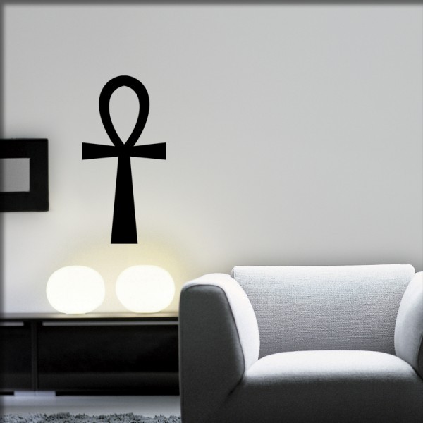 Wandtattoo Ankh