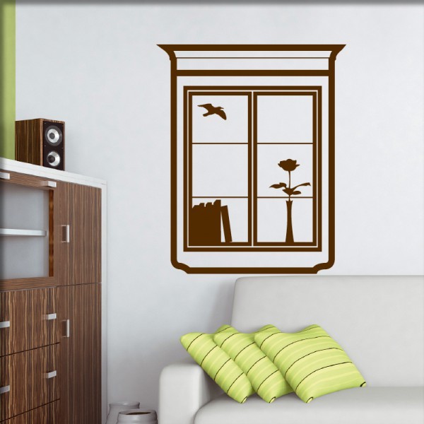 Wandtatto Fenster