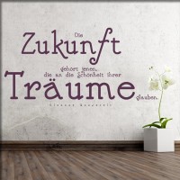 Wandtattoo Glaube an die Zukunft Wandtattoo Glaube an die Zukunft