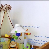 Wandtattoo Zubehör Wasser (hellblau) Wandtattoo Zubehör Wasser (hellblau)