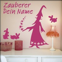 Wandtattoo Zauberer Wandtattoo Zauberer