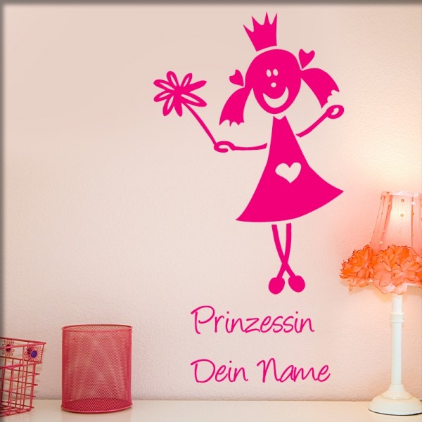 Wandtattoo Prinzessin Bo