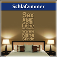 Wandtattoos Schlafzimmer Wandaufkleber Dekosticker Wandmotive | www