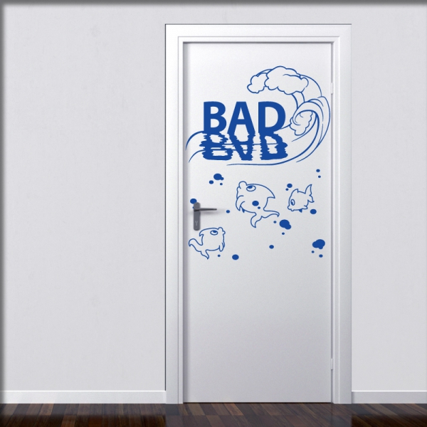 Türtattoo „PIPI Lounge“ – 40x28cm, Silber – Wandert Auf Türen, Wände, Möbel – Leicht Anzubringen