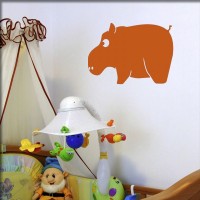 Wandtattoo Nilpferd Wandtattoo Nilpferd