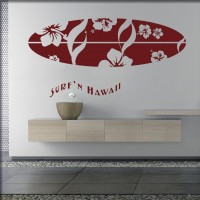 Wandtattoo Hawaii Surfer Wandtattoo Hawaii Surfer