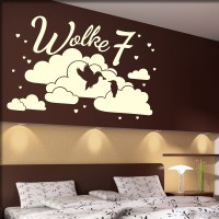Wandtattoo Wolke 7 Wandtattoo Wolke 7
