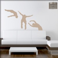 Wandtattoo 3 Turmspringer Wandtattoo 3 Turmspringer